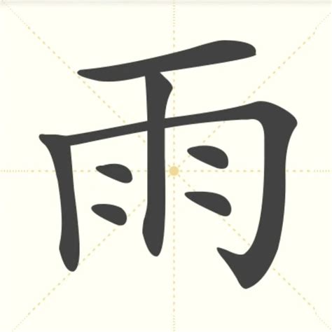 雨字部首的字|部首为雨的汉字